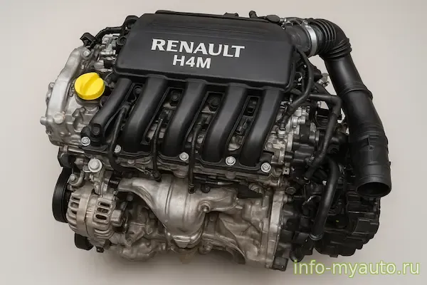 Технические характеристики мотора H4M: диаграмма мощности