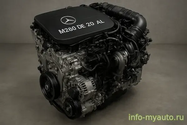 Двигатель Mercedes-Benz M260 DE 20 AL — характеристики, неисправности, обслуживание и запчасти