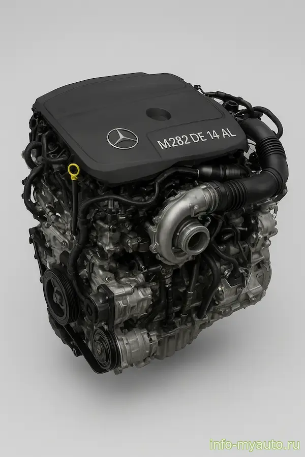 Mercedes-Benz M282 DE 14 AL — полный обзор двигателя, характеристики, неисправности, обслуживание
