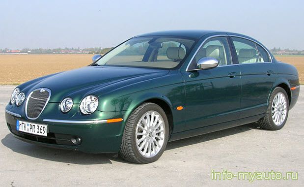Jaguar S-Type модель с 1998 года эксплуатация