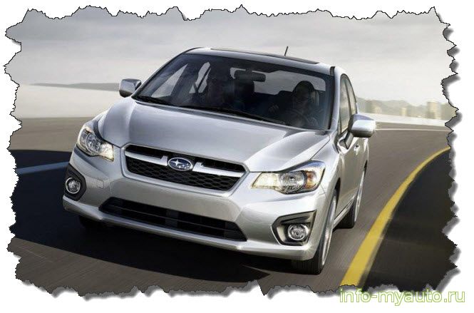 Subaru Impreza 4 точки подключения